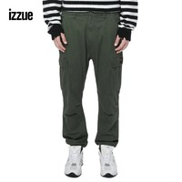izzue 伊苏 NHIZ 男装束脚工装裤 IZXPTH6131F9D