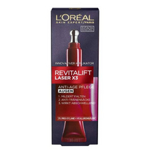 L'Oréal Paris 巴黎欧莱雅 RevitaLift Laser X3 活力紧致光学嫩肤活肌修护眼霜15mL 到手66.18元