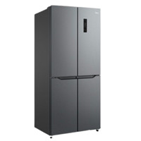 Midea 美的 BCD-425WSPM(E) 风冷十字对开门冰箱 425L 银色