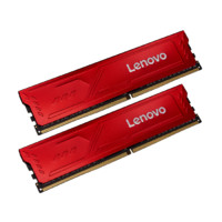 Lenovo 联想 Master大师系列 红靡战甲 DDR4 3200 台式机内存条 16GB(8GBX2)套装