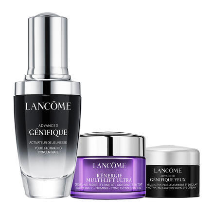 Lancome 兰蔻 第二代小黑瓶精华肌底液护肤套装（30ml+15ml+5ml）