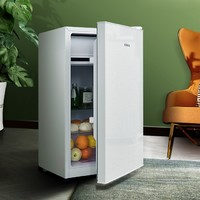 KONKA 康佳 小白系列 BC-100GB1S 直冷双门冰箱 182L 陶瓷白