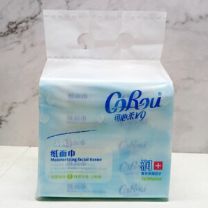 CoRou 可心柔 V9系列 婴儿保湿柔纸巾 3层60抽5包