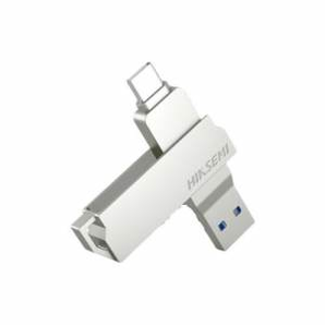 HIKVISION 海康威视 X307C USB 3.1 U盘 银色 64GB USB-A/Type-C双口