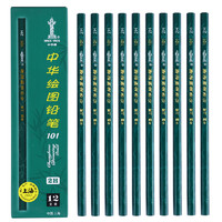CHUNGHWA 中华牌 铅笔 101 六角杆铅笔 2H 12支/盒
