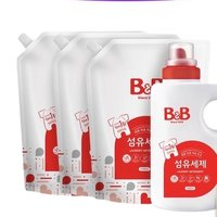 B&B 保宁 婴儿宝宝专用洗衣液 1800ml+2100ml*3