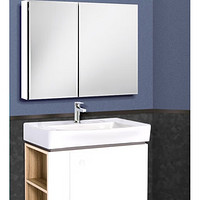 KOHLER 科勒 22818+24655T 浴室柜洗手盆柜组合 80cm套餐不带灯镜柜
