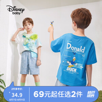 PLUS会员！Disney 迪士尼 儿童针织短袖