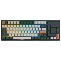 Akko 艾酷 3098S 98键 有线机械键盘 伦敦绿 AKKO CS果冻粉轴 RGB