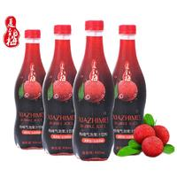 Xiazhimei 夏至梅 杨梅果汁碳酸气泡水 430ML*4瓶
