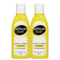 Selsun blue 强效去屑洗发水 黄瓶 200ml*2