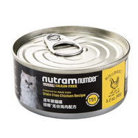 nutram 纽顿 鸡肉配方 成猫罐头 90g*12罐