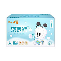 BoBDoG 巴布豆 婴儿纸尿裤 L60片
