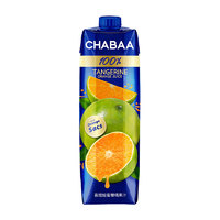 CHABAA 芭提娅 蜜柑橘汁 1L*1瓶
