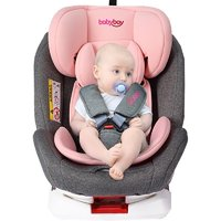 Babybay 儿童安全座椅 0-4-12岁 可爱粉 YC06