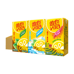 维他 多口味清爽柠檬茶 250ml*24盒