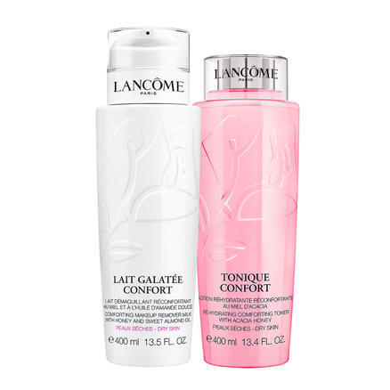 Lancome 兰蔻 清滢柔肤卸妆乳爽肤水粉水套装