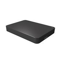 TOSHIBA 东芝 新小黑A3 2.5英寸 移动机械硬盘 2TB USB 3.0 商务黑