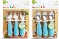 Munchkin 满趣健 幼儿叉子勺子 蓝色 6只装 到手价￥64.38