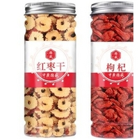 中广德盛 红枣干+红枸杞 2罐