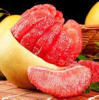 美味多汁！水果蔬菜 福建琯溪红心柚子  净重4-4.25斤