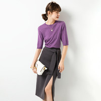 ZLM 紫澜门 女式休闲针织衫 320330456F708