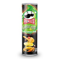 Pringles 品客 薯片爆打柠檬酸辣帝王蟹味110g