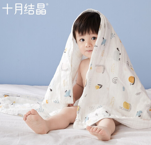 十月结晶 婴儿浴巾 110*110cm