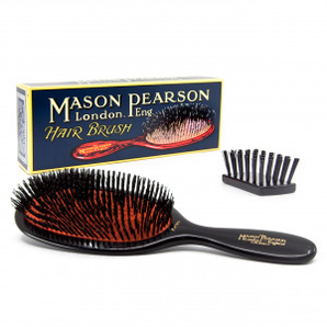 MasonPearson梅森皮尔森大号'Extra'梳子 附带清洁梳 HBB1C