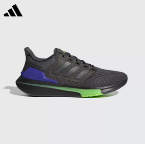31日20点！adidas 阿迪达斯 EQ21 RUN 男子跑步鞋  H00515