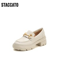 STACCATO 思加图 女士厚底乐福鞋 EES01CA2