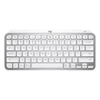 logitech 罗技 MX Keys Mini 79键 蓝牙无线薄膜键盘 浅灰 单光