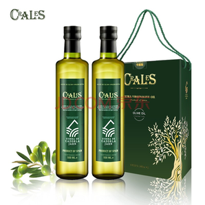 Crales卡丽斯 特级初榨橄榄油500 ml*2