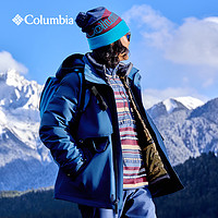 哥伦比亚 男子鹅绒800蓬三合一防水冲锋衣 WE5602