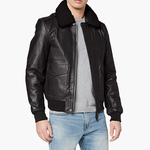 schott nyc lc2412 男士真皮飞行员夹克  直邮含税到手￥1669.52