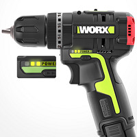 WORX 威克士 WU131X.1 家用无刷锂电冲击钻套装2.0Ah单电版