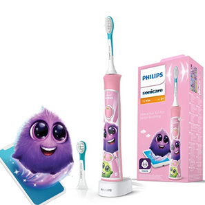 Philips飞利浦 ‎HX6352/42 儿童蓝牙版电动牙刷 粉色 到手约￥212.78