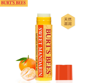 保护娇嫩双唇！BURT'S BEES小蜜蜂 皇牌润唇膏 元气甜橘 4.25g