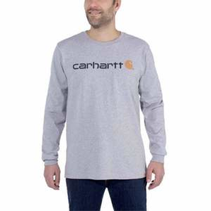 日常普遍￥170+！Carhartt 男士印花长袖T恤 104107