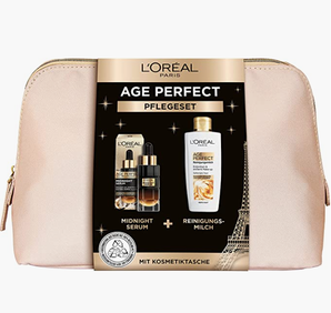 L'Oréal Paris欧莱雅 Age Perfect 圣诞套装（午夜精华30mL+洁面200mL） 凑单到手约￥110.59