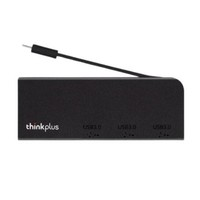 thinkplus Type-c扩展坞 Type-c转VGA+USB3.0*3