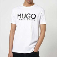 反季低价！XL码！HUGO Hugo Boss 雨果·博斯 Dolive 男士纯棉印花T恤50406203  直邮含税到手￥168.71