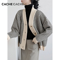 CACHE CACHE 女士复古针织毛衣
