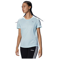 adidas 阿迪达斯 女子运动短袖T恤 H30046