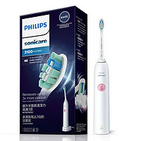 PHILIPS 飞利浦 Sonicare 基础清洁系列 HX3734/03 电动牙刷 蜜桃粉