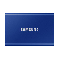 11日20点！SAMSUNG 三星 T7 USB 3.2 Gen 2 移动固态硬盘 Type-C 1TB 极光蓝