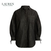 RALPH LAUREN 女士灯笼袖牛仔衬衫 RL61036