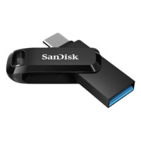 SanDisk 闪迪 高速至尊酷柔系列 SDDDC3-256G-Z46 USB 3.1 U盘 黑色 256GB USB-A/Type-C双口