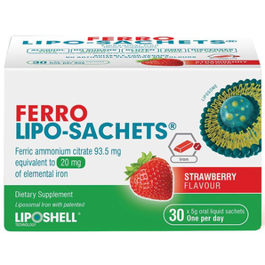 Lipo-Sachets 补铁营养冲剂 5g X 30包 