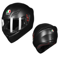 AGV K1意大利摩托车头盔 哑黑（现货） L（适合57-58头围）